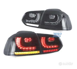 FANALI VOLKSWAGEN VW GOLF 6 FULL LED DINAMICI FUMÉ