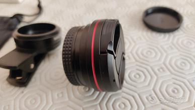 Lenti smartphone fisheye e macro AUKEY