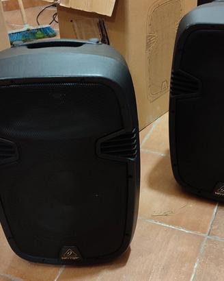 Casse PA bluetooth Behringer PK112A stativi Proel