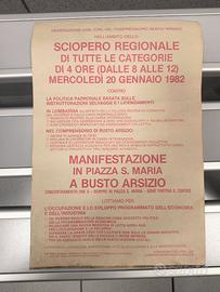 Volantino vintage anni '80