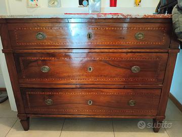 cassettone antico Luigi XVIi 1774_1792
