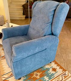 Poltrona relax 2 motori con movimento indipendente