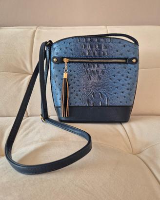 Borsa a Tracolla blu