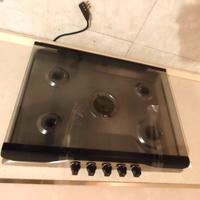 doppia vasca con gocciolatore + piano cottura rex