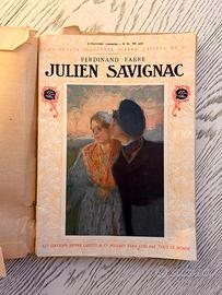 edizione d'epoca del romanzo "Julien Savignac"