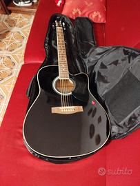 chitarra acustica elettroacustica Eko + fodero