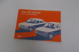 📘 Libretto Uso e Manutenzione Fiat 132 GLS/GL