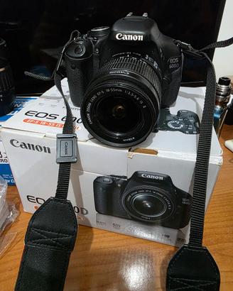 Reflex Canon EOS 600D + 2 Obiettivi + Accessori 