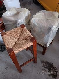 Sgabelli in legno cucina/sala