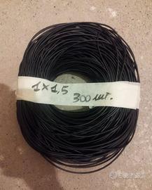 Cavo 1x1,5 mm² nero