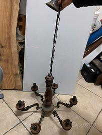 Lampadario a sospensione con catena