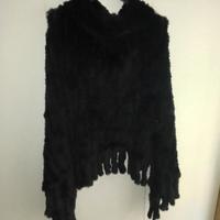 poncho dellera boutique larghezza collo 38 lungo 9