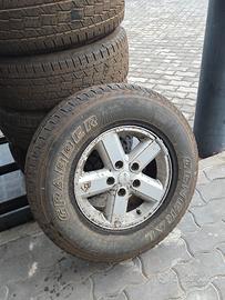 Cerchi Jeep Wrangler in lega