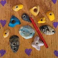 Piccole prese da arrampicata 