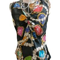 Top/blouse Moschino. seta. Vintage 