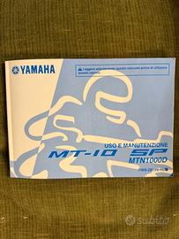 Libretto manutenzione YAMAHA MT10 SP 2019