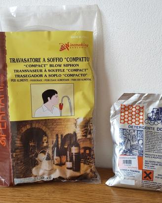 Travasatore a Soffio con Detergente