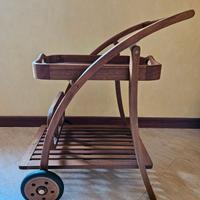 CARRELLO PORTAVIVANDE IN LEGNO AMALFI