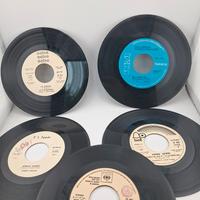 Lotto 5 dischi 45 guri vinile