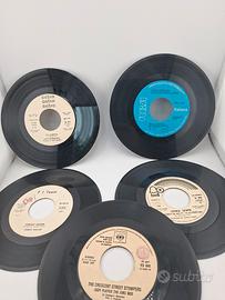 Lotto 5 dischi 45 guri vinile