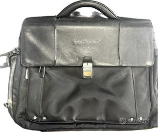 Valigetta pelle nera Piquadro