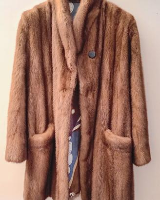 giacca 3/4 in visone maschio demi buff originale