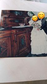 Credenza con piattaia di fine '800