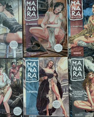 Manara Maestro dell'Eros 24 volumi nuovi sigillati