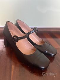 Scarpe nere Made in Italy - mai indossate- 40