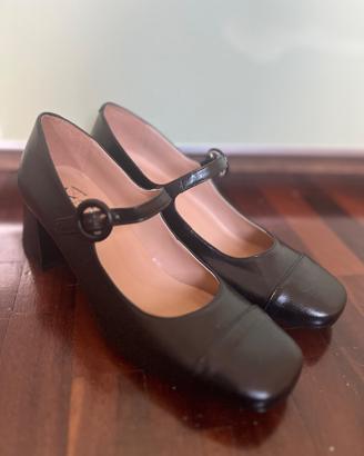 Scarpe nere Made in Italy - mai indossate- 40