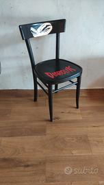 Sedia artistica “Diabolik” – pezzo unico 