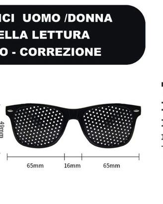 Occhiali  stenopeici Uomo /Donna
