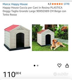 cuccia grande per cani componibile