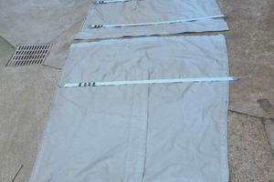 Telone copertura barca con archetti