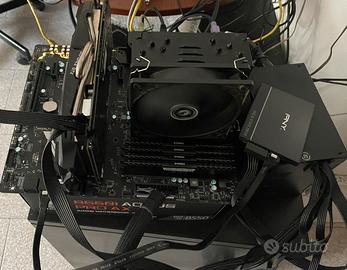 Scheda madre + Cpu + RAM 16GB + scheda video 6GB