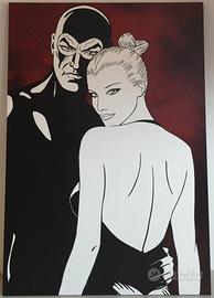 Quadro Diabolik&Eva in edizione limitata