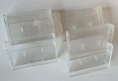 30 pcs custodie per audiocassette