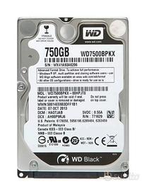 WD Scorpio Black  Hard Disk 2.5"