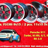 Set cerchi 9x15 + 11x15 Porsche 911 SC RS Turbo
