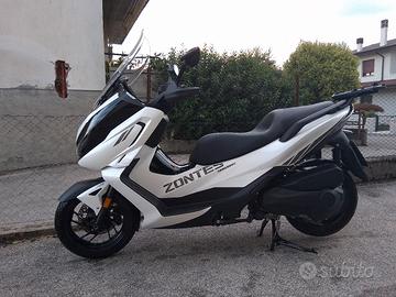 scooter zontes 368e  bianco 