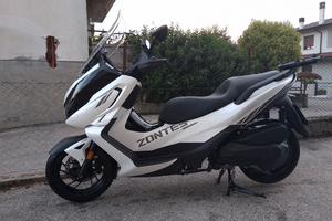 scooter zontes 368e  bianco 