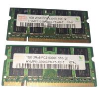 RAM DDR2 2Gb (2 x 1Gb) SODIMM 667 Mhz marca Hynix