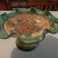 Centrotavola / Portafrutta Ceramica Deruta