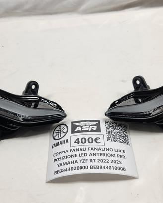 COPPIA FANALI LED ANTERIORI ORIGINALI PER YAMAHA Y