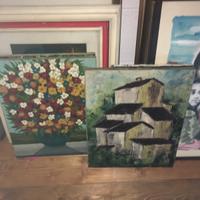 Quadri vari del pittore Mario Mancini 1920 Roma