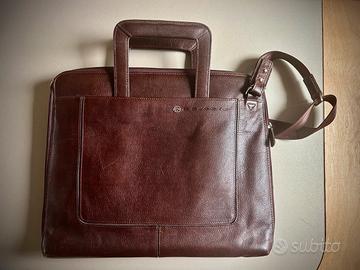 Borsa per PC in vera pelle Piquadro
