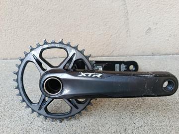 guarnitura Shimano XTR con Power meter