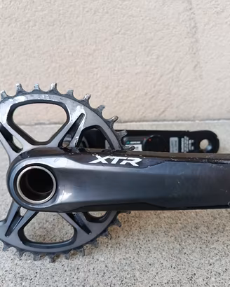 guarnitura Shimano XTR con Power meter