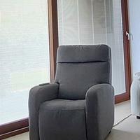 poltrona relax in tessuto