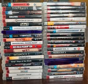Stock lotto 39 giochi PS3
